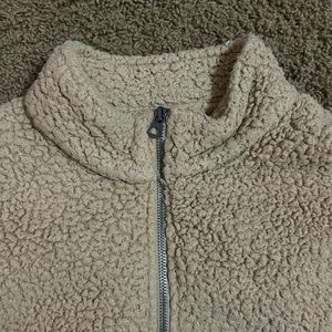 American eagle sherpa/teddy bear jacket
